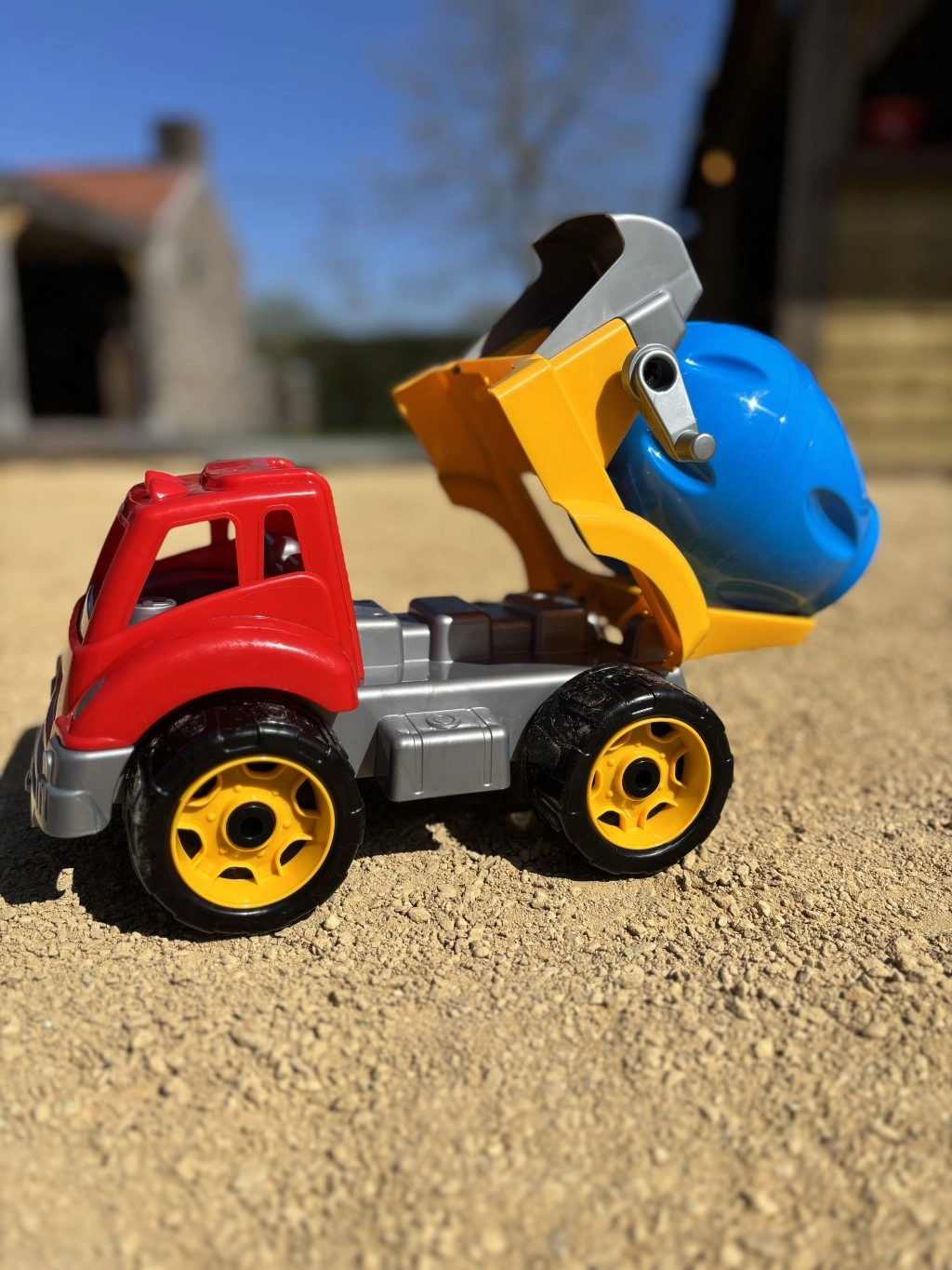 Dětská plastová míchačka na beton