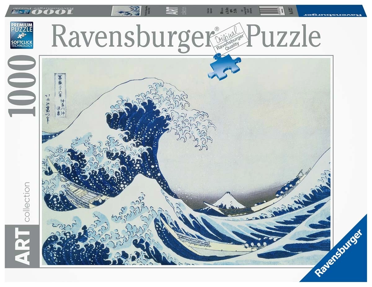 Ravensburger Velká vlna z Kanagawy 1000 dílků