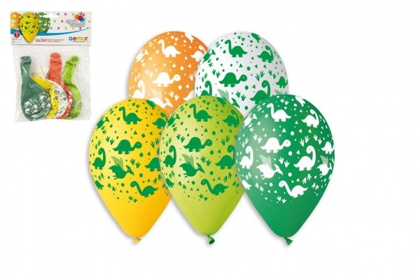 Levně Smart Balloons Balonek nafukovací dinosaurus 12'' průměr 30 cm