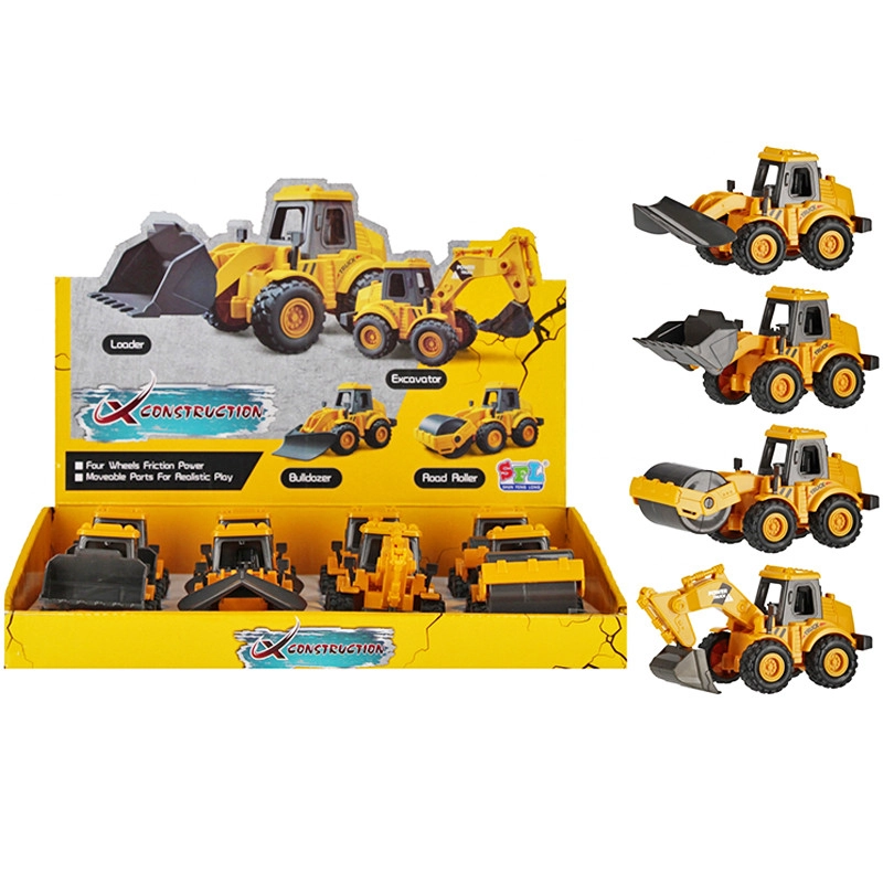 Dětský traktor – mix barev 14 cm