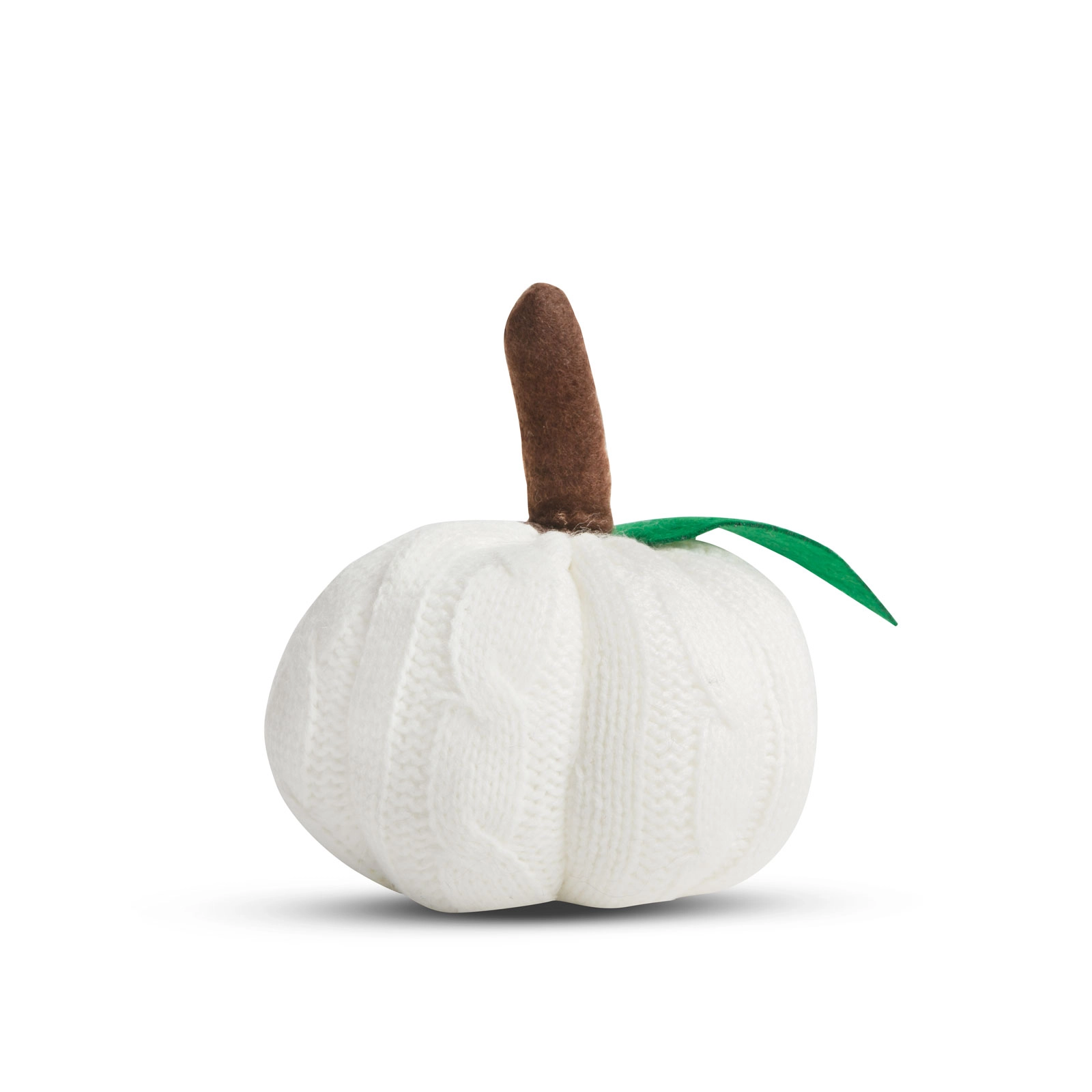 Halloweenská bílá dýňová dekorace