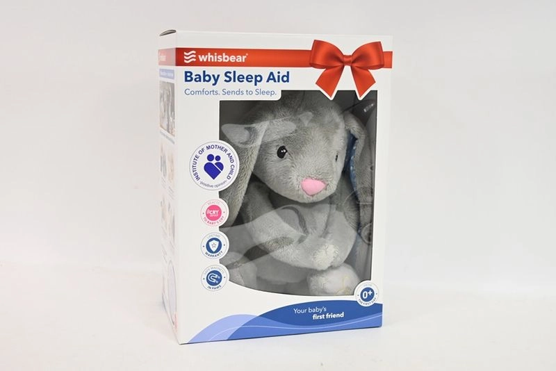 Whisbear šumící králíček Felek šedý