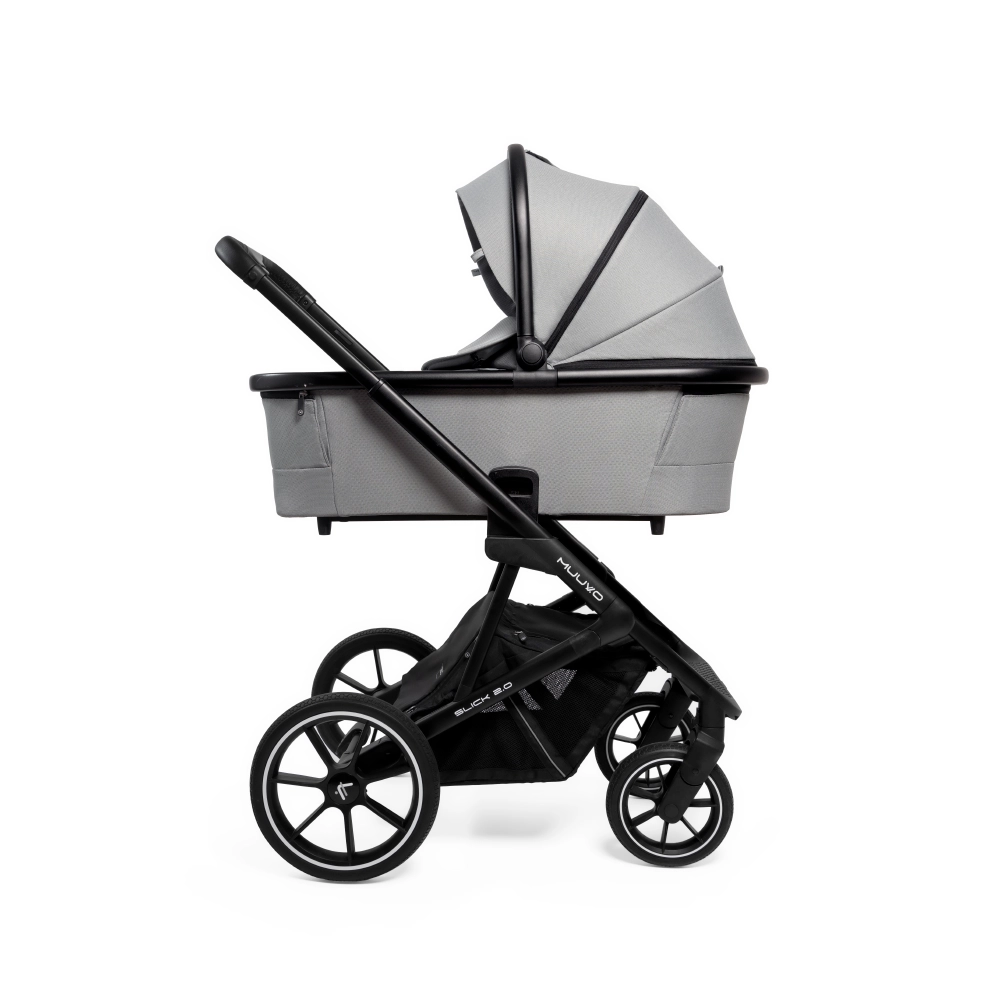 MUUVO slick 2.0 kombinovaný kočárek 2v1 light grey