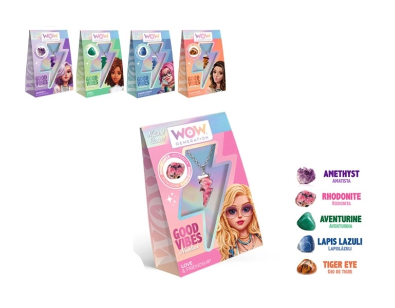 Náhrdelník s kameny – mix 5 vzorů