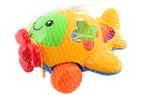 vkládačka letadlo – plastová hračka pro děti od 3 let