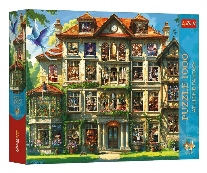 Puzzle 1000 Premium Plus – Rezidence plná tajemství