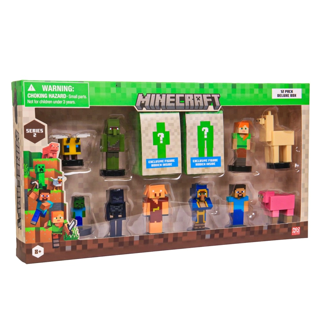 Minecraft razítka deluxe box série 2