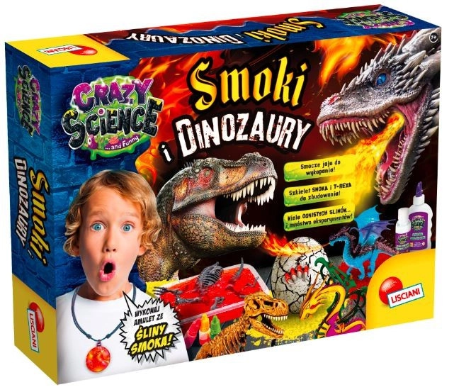 Crazy Science Draci a dinosauři Science Kit 89390 LISCIANI p6