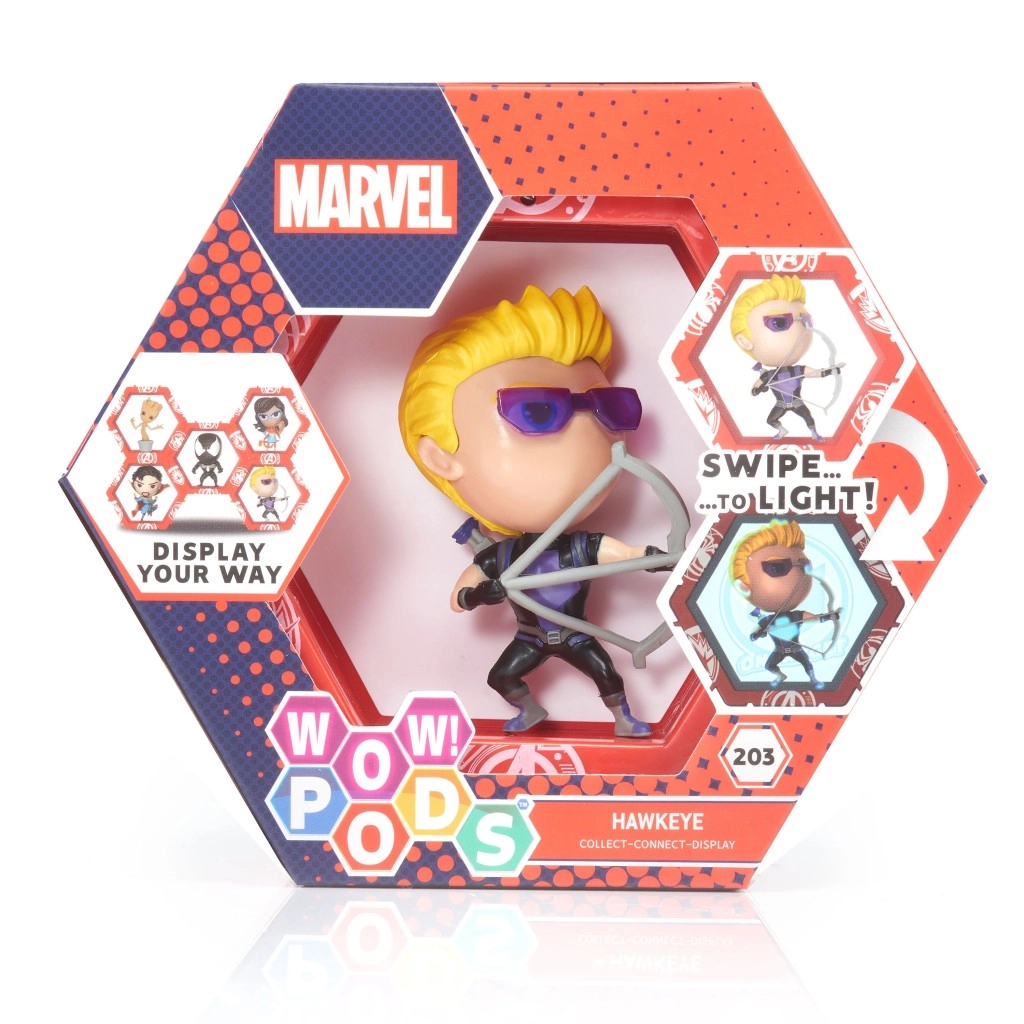 Levně Svítící sběratelská figurka WOW PODS Marvel – Hawkeye