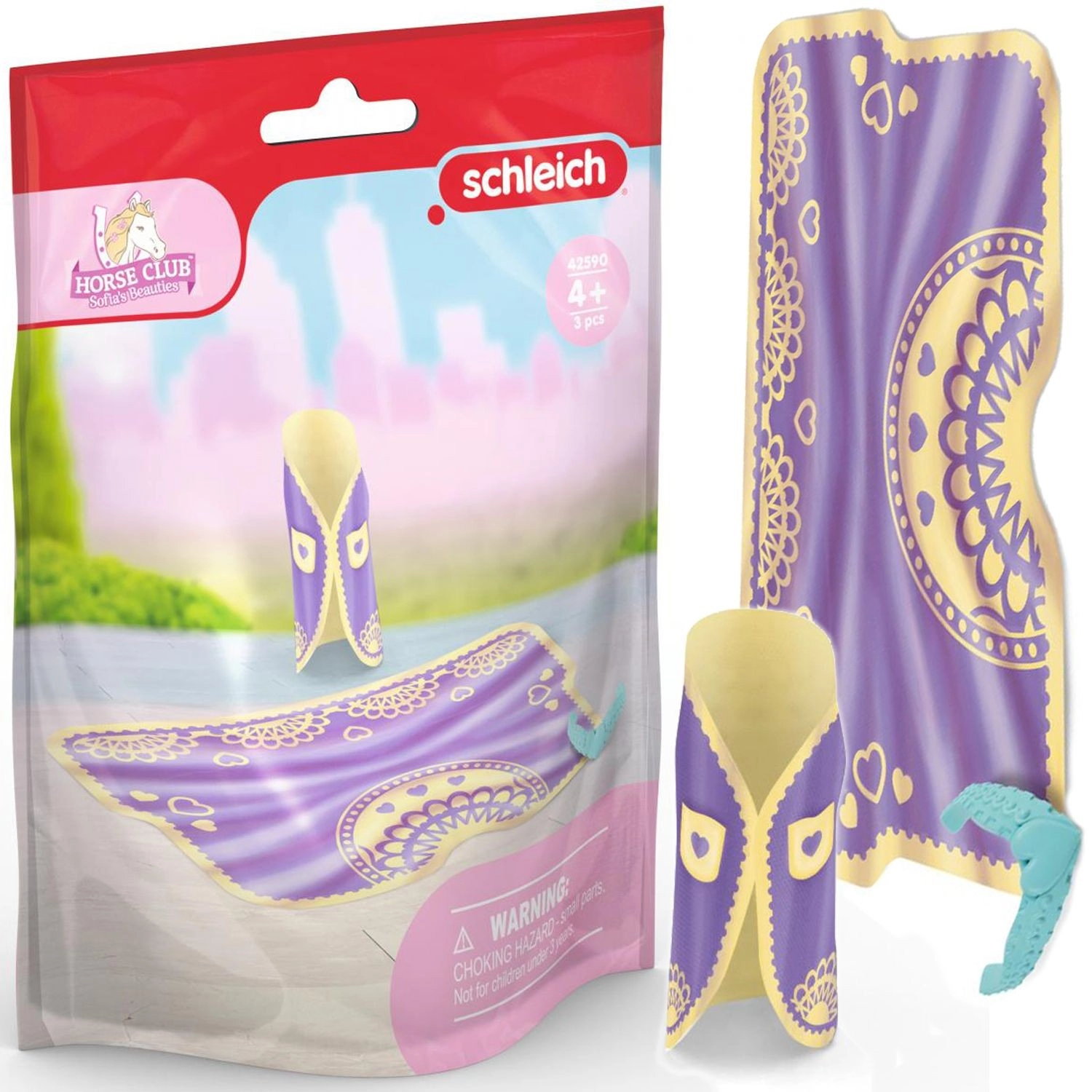 Schleich - Koňský postroj, Zkrášlovací doplňky pro koně