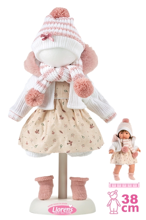 Llorens obleček pro panenku 38 cm – 6dílná sada