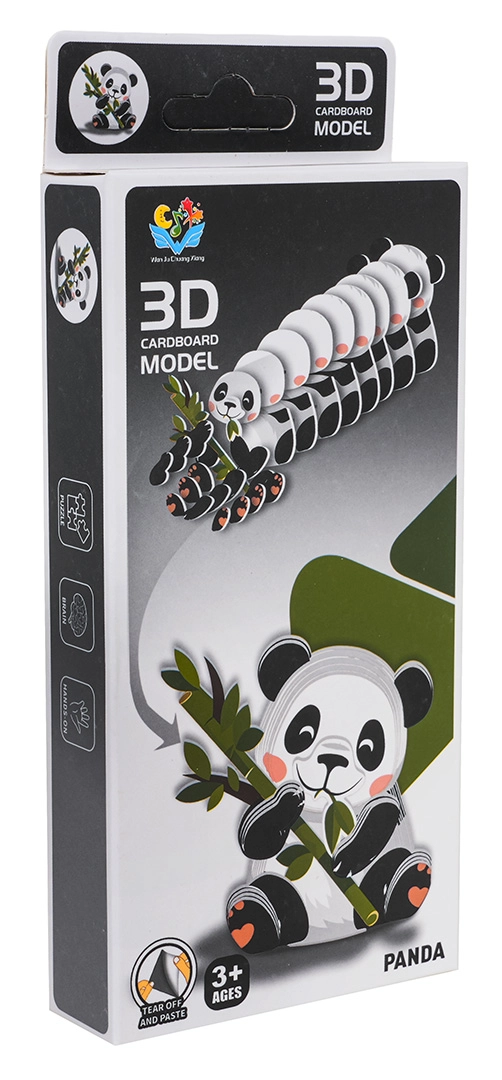 3D puzzle panda