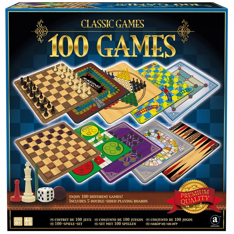 Levně Studo Games 100 her – společenské hry pro celou rodinu