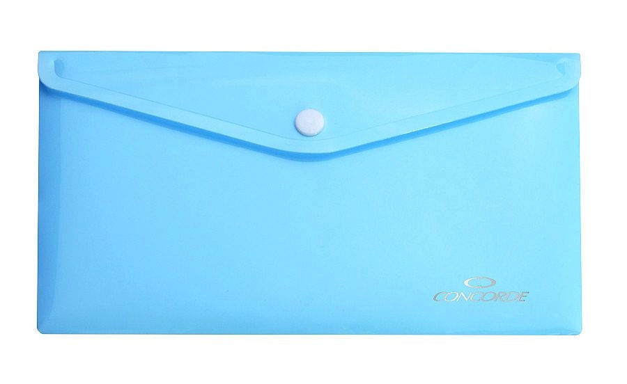 Spisové desky CONCORDE s drukem DL, pastel modrá CONCORDE