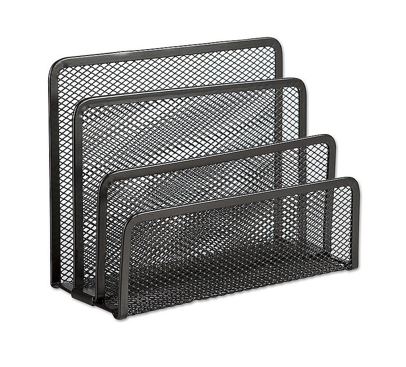 Kovový stojánek na dopisy CONCORDE, černý CONCORDE