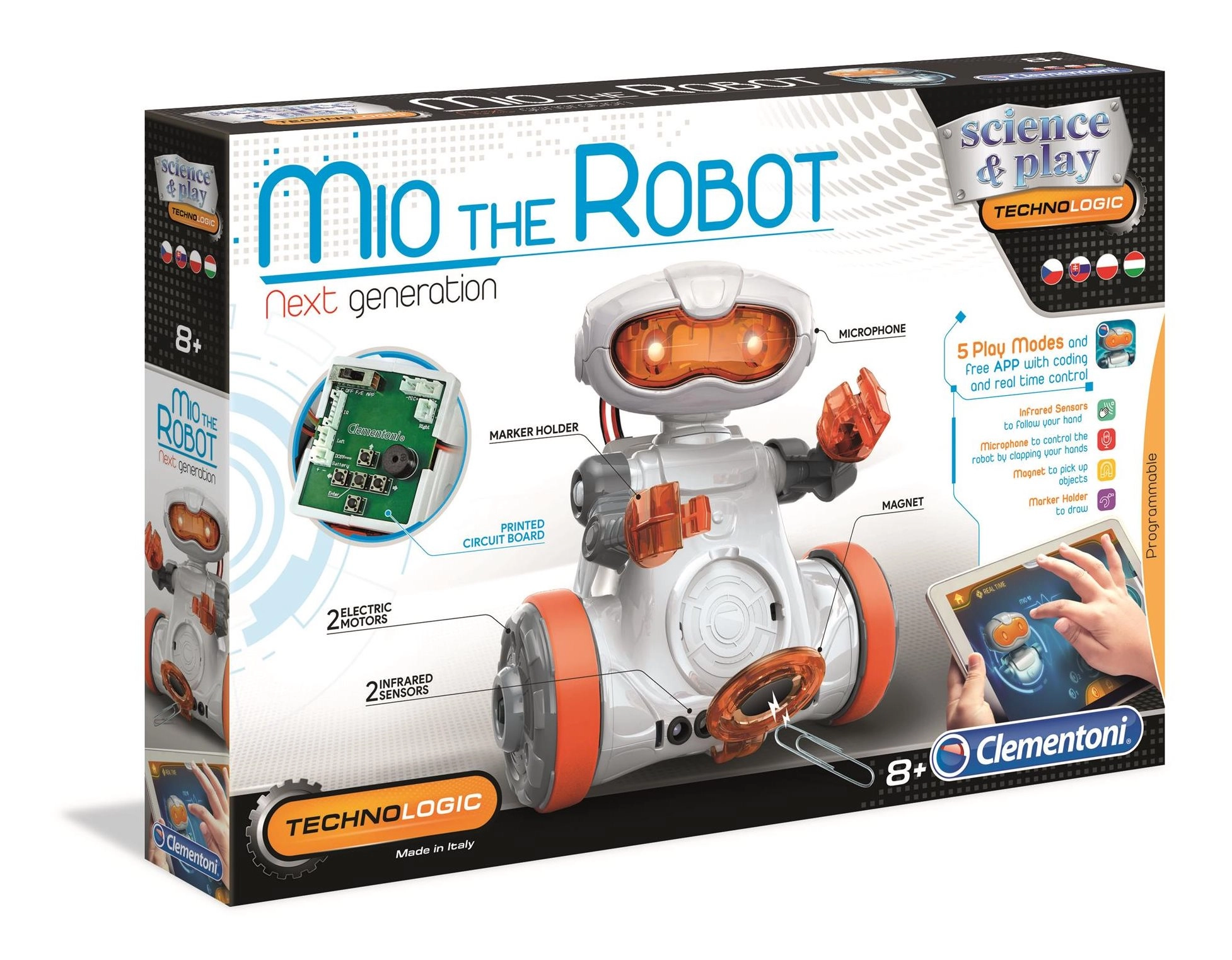Levně Clementoni Science & Play Techno Logic – robot Mio