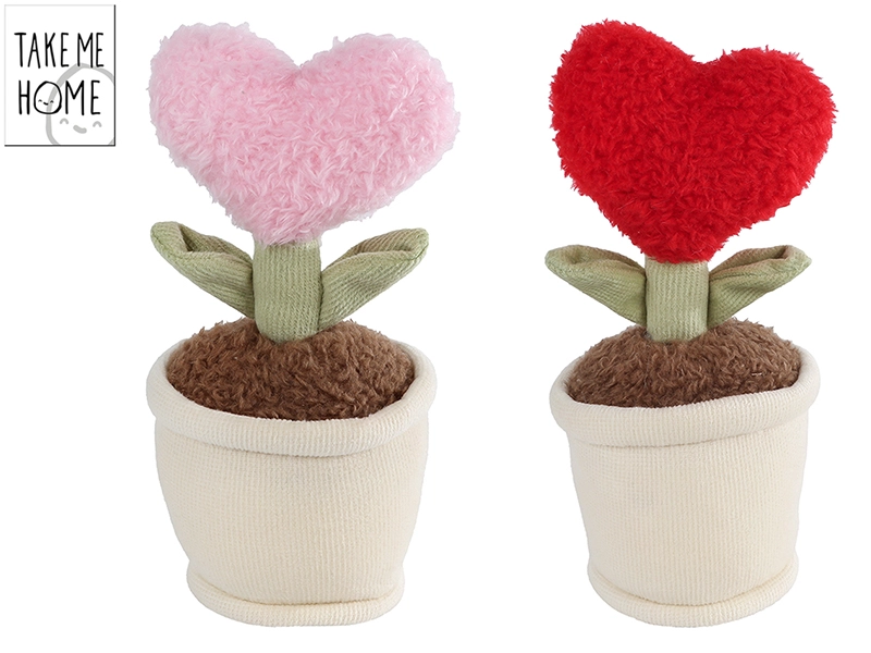 Plyšové srdíčko Take Me Home 16,5 cm