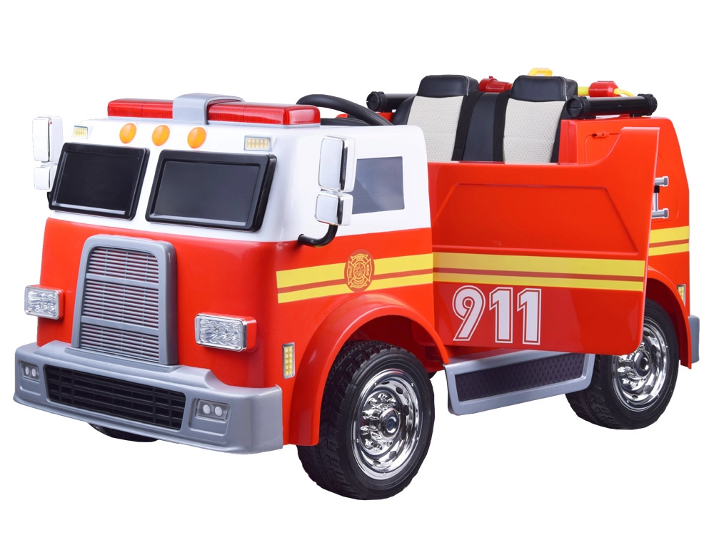 Dětské hasičské auto na akumulátor s dálkovým ovládáním