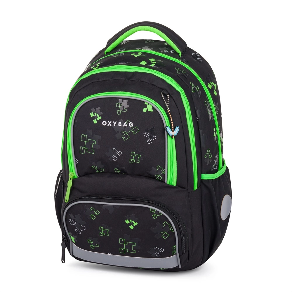 Školní batoh  OXY NEXT Green Cube