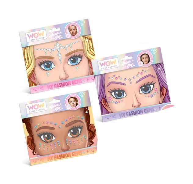 Sada na zdobení obličeje WOW