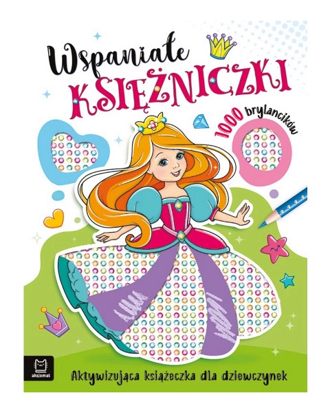 Levně Úžasné princezny – aktivní knížka pro dívky s 1000 samolepicími třpytkami