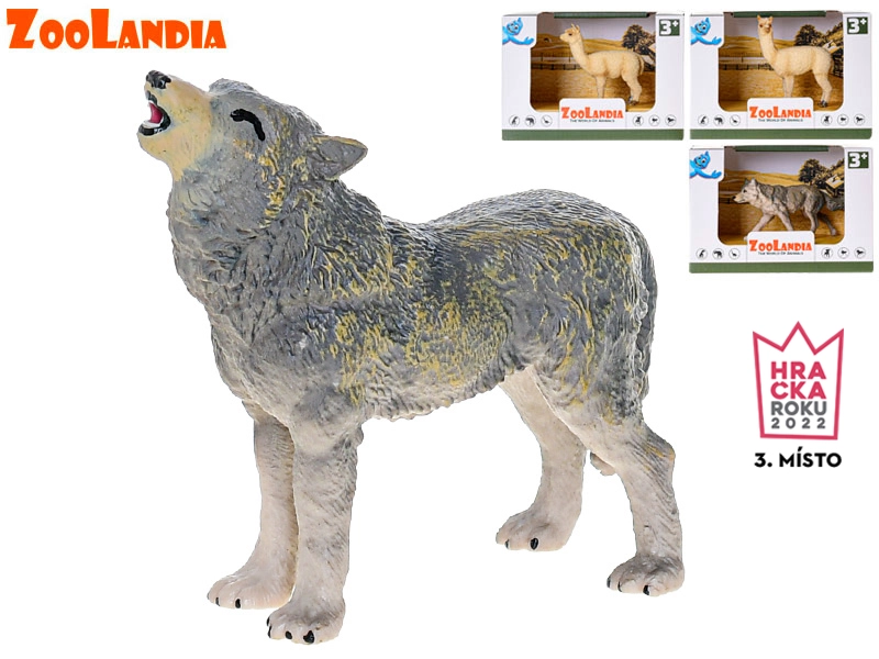 Zoolandia plastová figurka lamy – zvířátko do ZOO