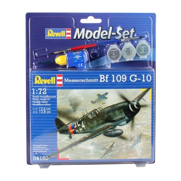 Revell model set plane 64160 Messerschmitt Bf 1 1:72