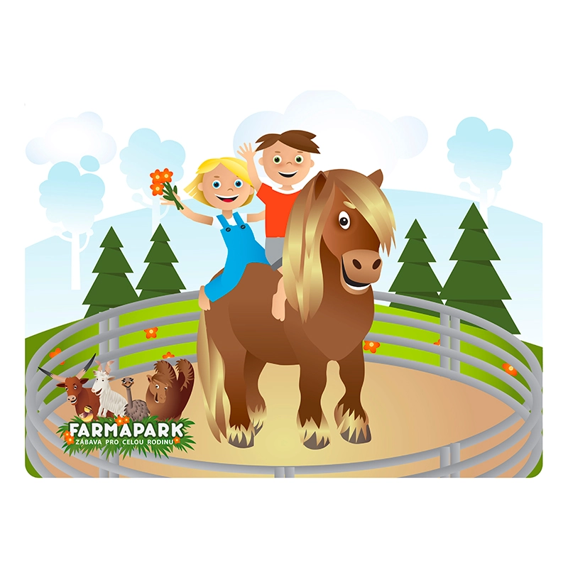 3D pohlednice Farmapark od PRIME 3D