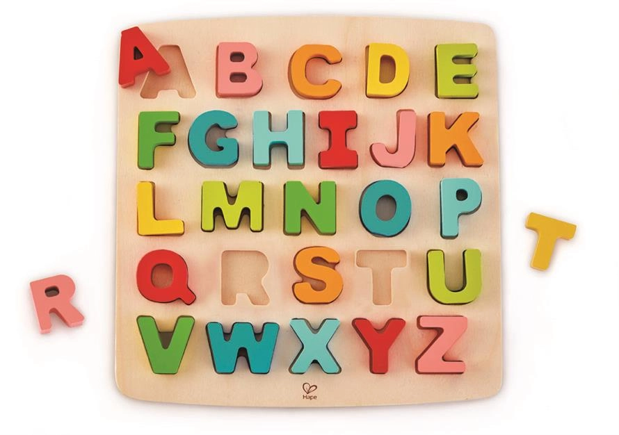 Levně Hape puzzle ABECEDA velká písmena