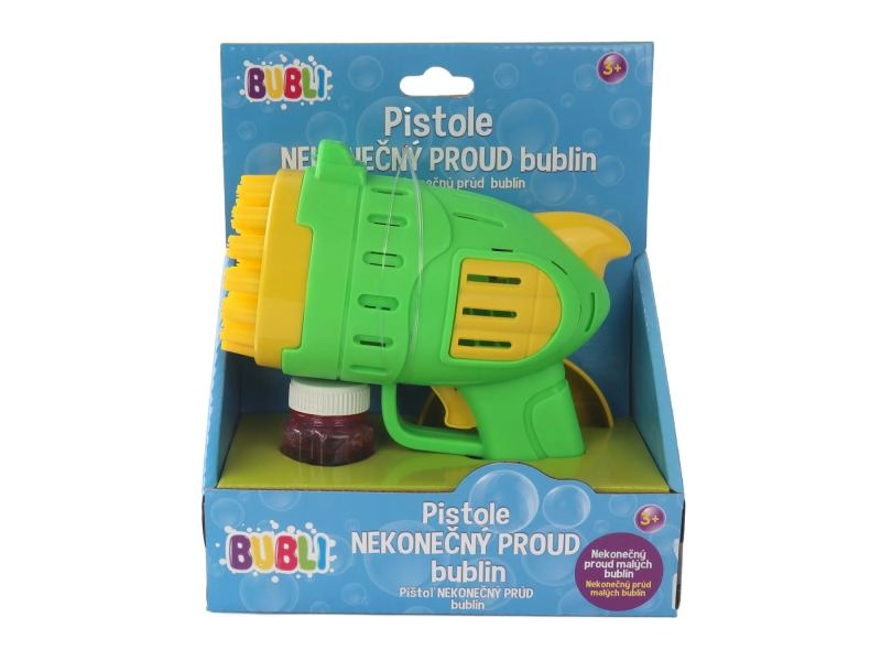 BUBLI Nekonečný proud bublin zelená