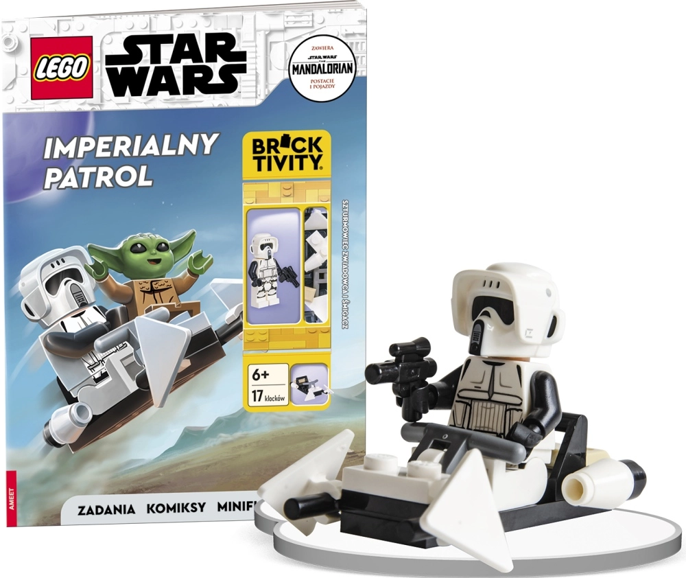 LEGO Star Wars: imperiální patrola – interaktivní kniha s minifigurkou