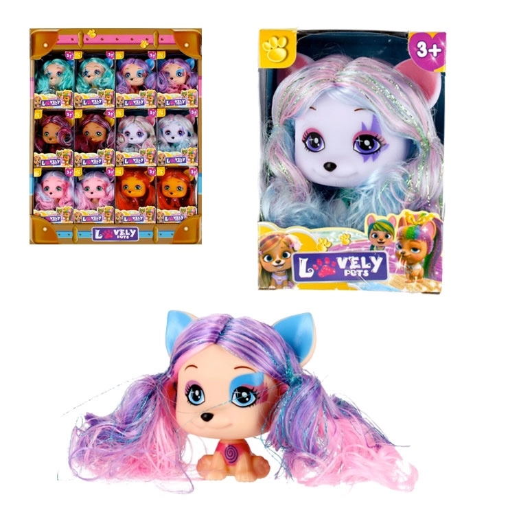 Panenka Doggie se štěňátkem