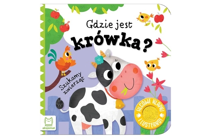 Hledáme zvířátka: kde je kravička? interaktivní knížka s plstěnými okénky