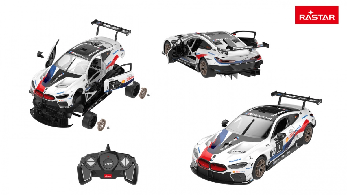 Rastar R/C stavebnice 1:18 BMW M8 GTE