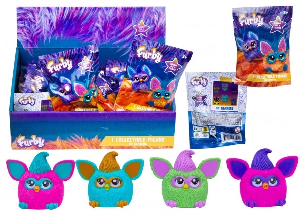 Furby sběratelská figurka 3D guma mix druhů