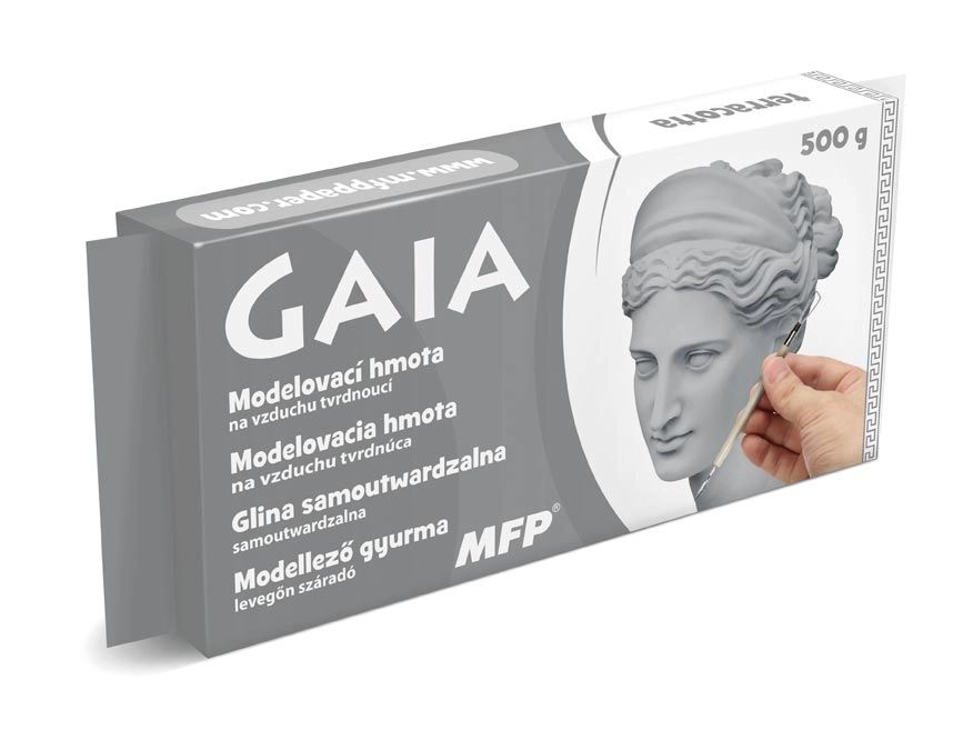 MFP 5301175 Modelovací hmota GAIA 500g šedá