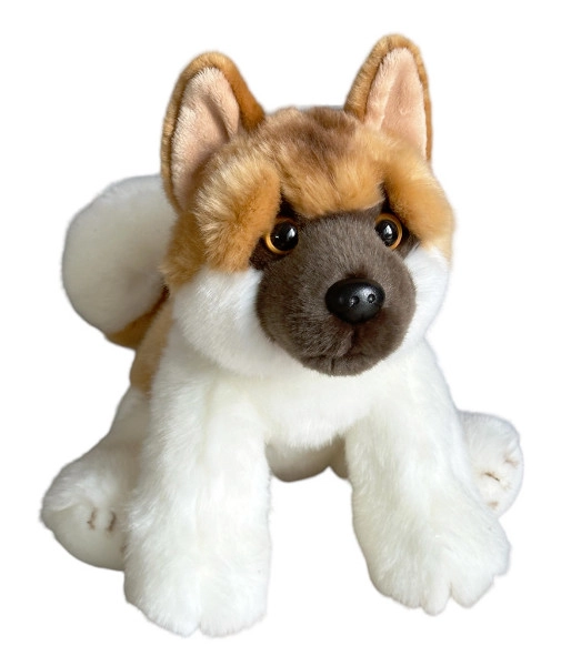 Levně DubiAkita Pes Maskot Sedící Měkký medvídek Pes 28 cm
