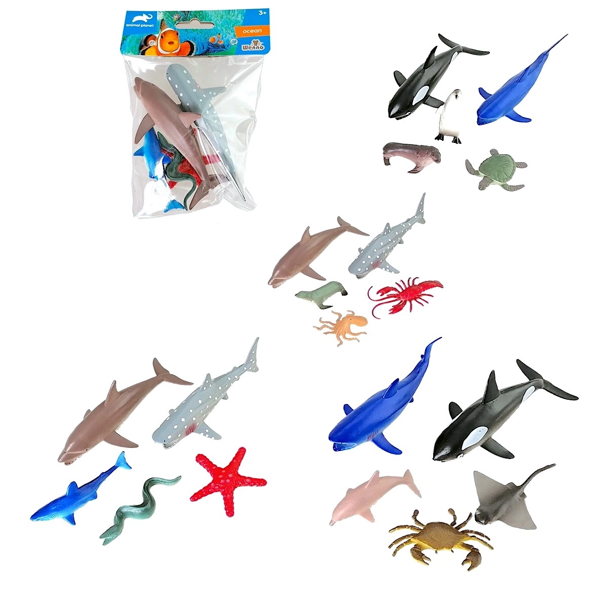 Mořská zvířátka 5 ks