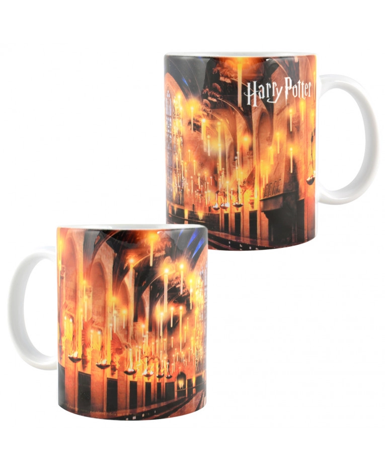 Levně Porcelánový hrnek Harry Potter – Velká síň Bradavic 320 ml