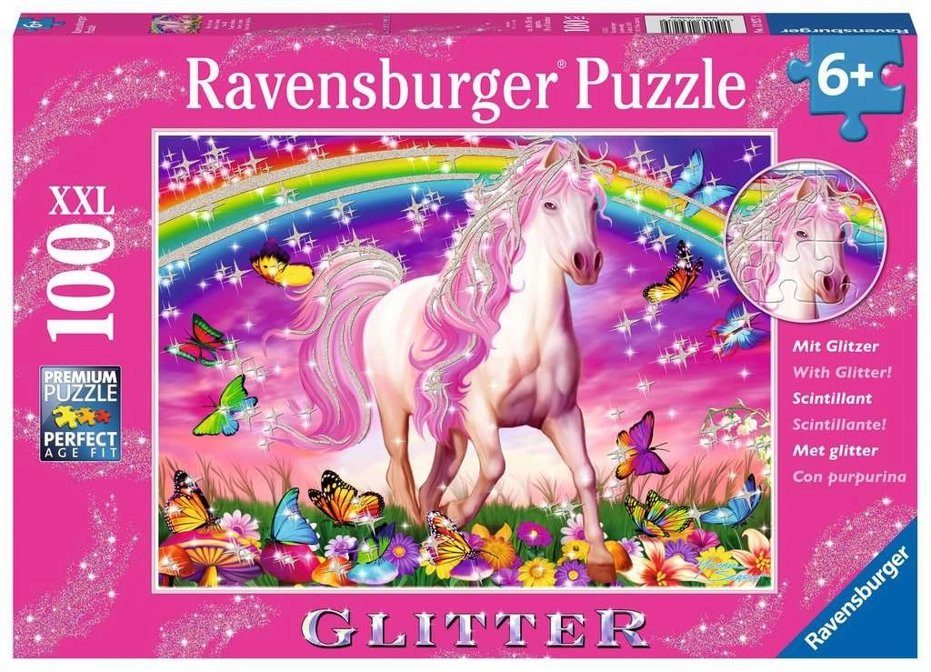 Ravensburger Třpytivé Kůň ve snu XXL 100 dílků