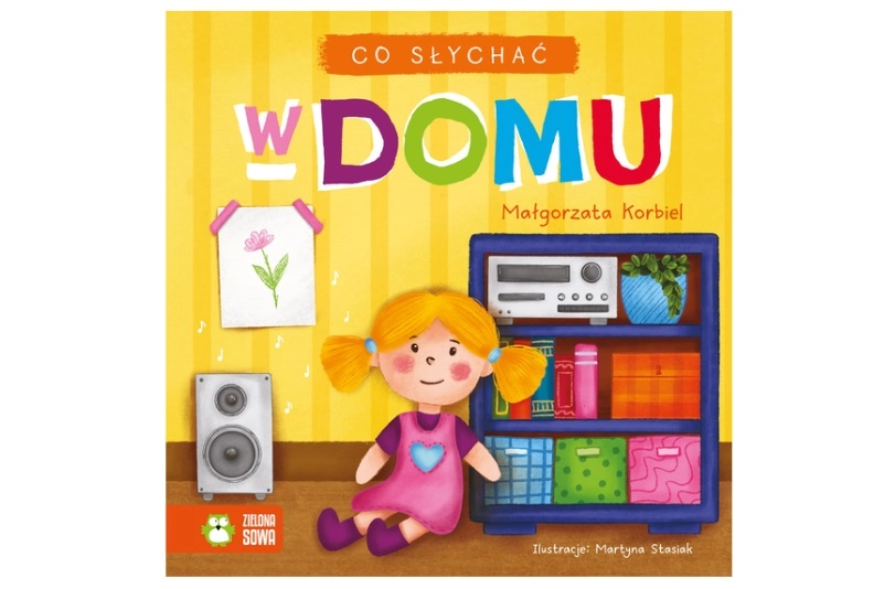 Co je slyšet doma – knížka se zvuky pro nejmenší