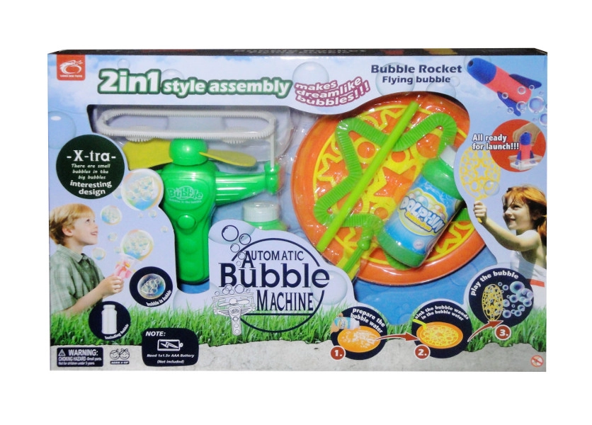 Sada bublin s elektrickým strojkem