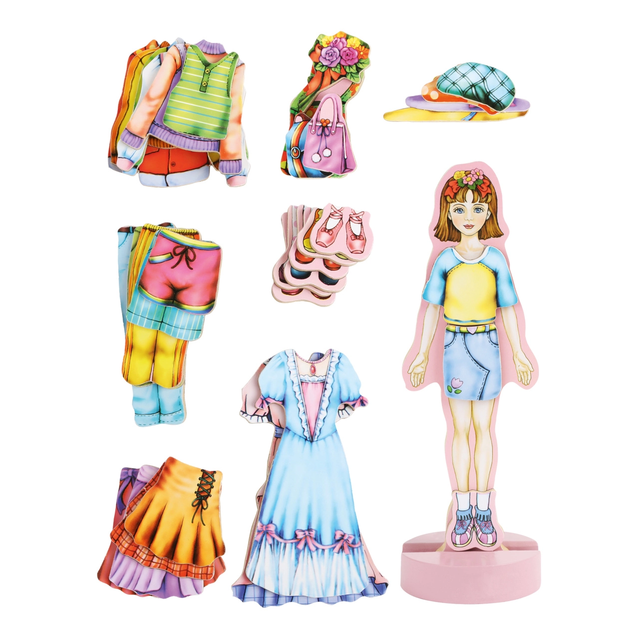 Magnetické oblékání Magda Montessori