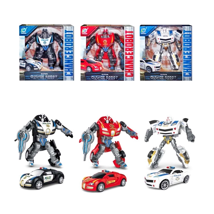 měnící se robot auto