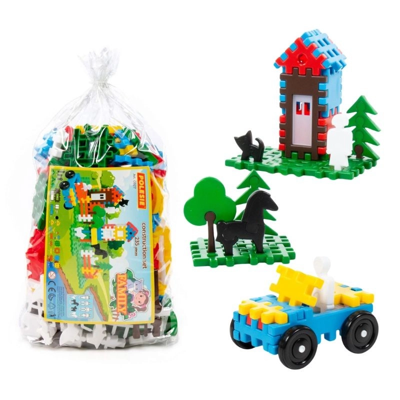 Stavebnice Blok Family – 235 dílků