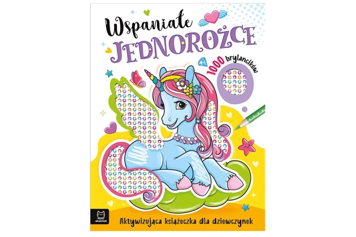 Aktyvizační knížka Báječní jednorožci – 1000 samolepicích kamínků
