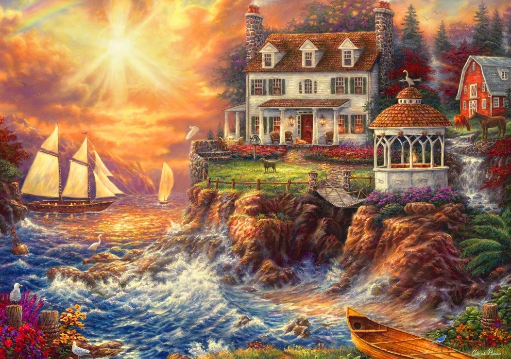 Bluebird puzzle Život na útesu 2000 dílků