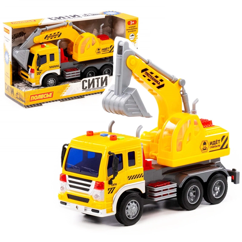 Bagr City se světlem a zvukem