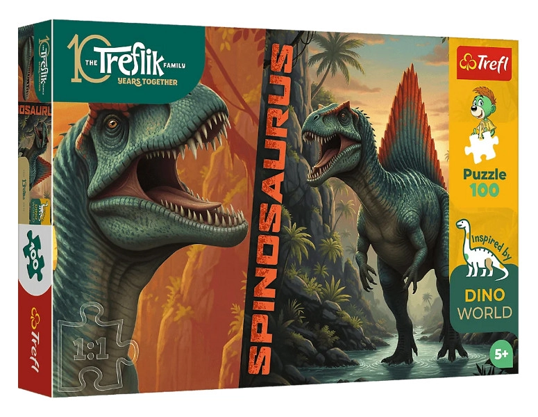 Puzzle InspiredByDinoWorld spinosaurus 100 dílků