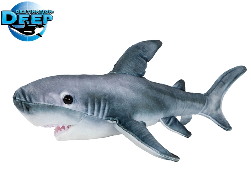 Plyšový žralok Destination Deep 45 cm